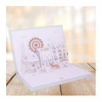 Autoplay Voice Recording Greeting Cards 210×148mm Size For Wedding for sale