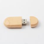 Maple Bamboo personalised wooden usb stick 128GB 60mm length for sale