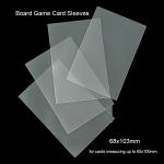 Cpp Matte Clear Sleeves Non Glare OEM Card Barrier Sleeves 68x103mm