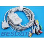 10 Leads ECG EKG Cable IEC Needle / Clip / Banana Electrode Compatible BJ-901D for sale