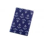 Printing PU Leather Travel Passport Holder Rectangle Slim Cover Wallet for sale