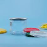 Full Open BPA Free 3.3 Inch 340ml Plastic Food Cans for sale