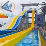 Classic Wave Racing Slide – Multi-Track Water Slide for Water Parks for sale