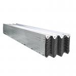 Outdoor Security Customized Galvanized W Beam Curved Guardrail for County Road Safety for sale