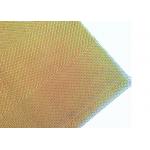Custom Gold Color Aechitectural Wire Mesh For Making Lamp Cover Shades for sale