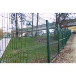2m Tall 50x200mm Galvanized PVC Coated Welded Wire Mesh Fence for sale