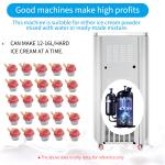 Commercial High Production Vertical Ice Cream Machine BT-H16C