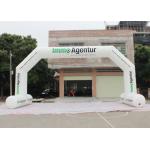 Outdoor Event Entrance Arch  / Advertising Finish Line Blow Up Arch for sale
