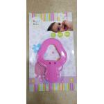 Safe Strawberry 3 Month Silicone Baby Rubber Teether for sale