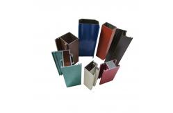 China T5 Powder Coated Aluminum Extrusion Profiles for Wardrobe Decorations supplier
