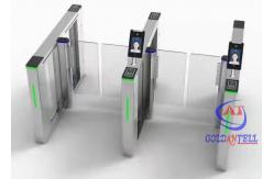 China Buzzer Alarm Fastlane Turnstiles Brushless Servo Motor Fingerprint Scanner For Office supplier