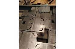 China API650 Corner Railway Sleeper Galvanised Bracket 6mm supplier