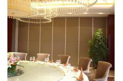 China Air - Proof Foldable Interior Wood Partition Wall / Movable Room Divider supplier
