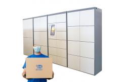 China Efficient Package Delivery Lockers With Android System And Payment Coin Bill Card QR supplier
