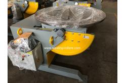 China 2 Ton Automatic Rotary Welding Positioner With 0~90 Degree Tilting Angle supplier
