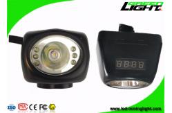 China High Brightness Cap Lamp Mining Rechargeable Light LCD Screen For Mineral Industry supplier