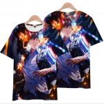 OEM ODM Digital Printing T Shirts Anti wrinkle slightly stretchy