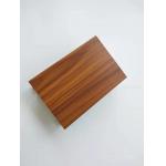 Electrophoresis Wood Finish Aluminium Profiles For Windows Recyclability for sale