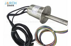 China SS136L IP68 FCC Through Bore Electrical Slip Ring 12 Signals 300RPM Waterproof supplier