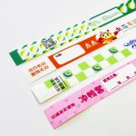 Custom Full Color Waterproof Tyvek Paper Wristbands with Snap Closure and Custom Logo for sale