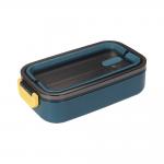 Single Layer Metal Bento Lunch Box Capacity 2L Portable PP Material
