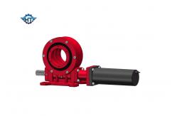 China Vertical Envelope Slew Gearbox Motor For Solar Tracker supplier