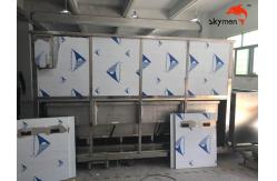 China Heater Exchanger Ultrasonic Cleaning Unit 6000L With Sweeping Frequency 28KHz supplier