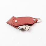 Customized Made Leather USB Flash Drive 30MB 3.0 256GB 512GB for sale