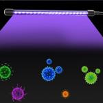 150s Portable Led Germicidal Lamp 15W Uv Led Light Sterilizer