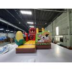 0.55mm PVC Commercial Jumping House Cow Jumper Bouncy Castles for sale