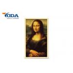 Wooden Case Smart Digital Picture Frame 89 / 89 Viewing Angle Non Reflect Screen for sale