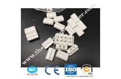 China steatite Housing Ceramic Terminal Block For Tubular Flexible Heater supplier