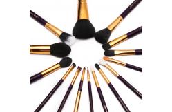 China Skin Friendly Essential Makeup Brushes Set OEM Short Shader Brush supplier