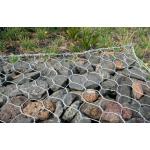 60x80mm Hexagonal Gabion Mesh / Woven Gabion Baskets 2x1x1m for sale
