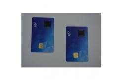 China 0.84mm Thickness Standard Bank Credit Card 7816 Chip OTP Display supplier