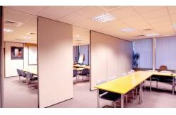 China Hotel Movable Folding Partition Walls With Aluminum Trolley And Ceiling Tracks supplier