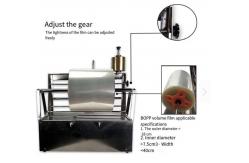 China Cigarette Portable Perfume Packaging Box Cellophane Wrapping Machine Manual Control supplier