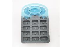 China Remote Control POS Machine Waterproof Keys Conductive Silicone Keyboard supplier