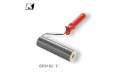China Anticorrosive Black Patterned Paint Roller Flameproof Multiscene supplier