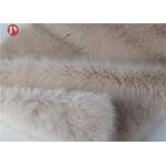 Eco Tissavel Faux Fur Fabric LUXURY Vory Customized Color Knitted Adult Dress for sale