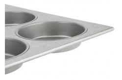 China RK Bakeware China-Mackies Slicone Glazed Pecan Roll/Jumbo Muffin Pan supplier