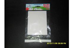 China Recyclable Self Adhesive Transparent Plastic Sticker Bag With Header supplier