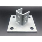 Galvanized Metal Custom Shape Strut Fitting Post Base for sale