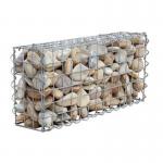 Carbon 2x1x1m 5mm Welded Mesh Gabion Stone Basket for sale