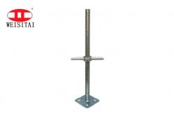 China Painted Q235 Steel Solid 30mm Scaffolding Jack Base For Safety supplier