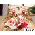 3D Reactive Printed Sheet Set 40s 200TC Bedsheet for sale