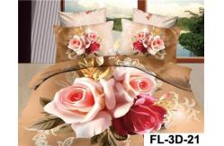 China 3D Reactive Printed Sheet Set 40s 200TC Bedsheet supplier