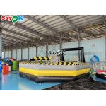 Inflatable Carnival Games 7m Crazy Inflatable Wipeout Game Meltdown Machine For Amusement