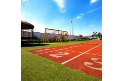 China Harmless Full PU System Running Track Wear Resistance Hybrid Runway Surface supplier