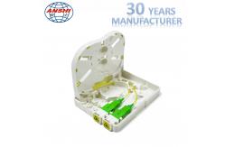 China G652D 2 Ports Ftth Fiber Optic Termination Box With SC LC Adapter supplier